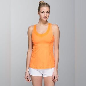lululemon | size 10 Tone It Tank‎ in Creamsicle Pop